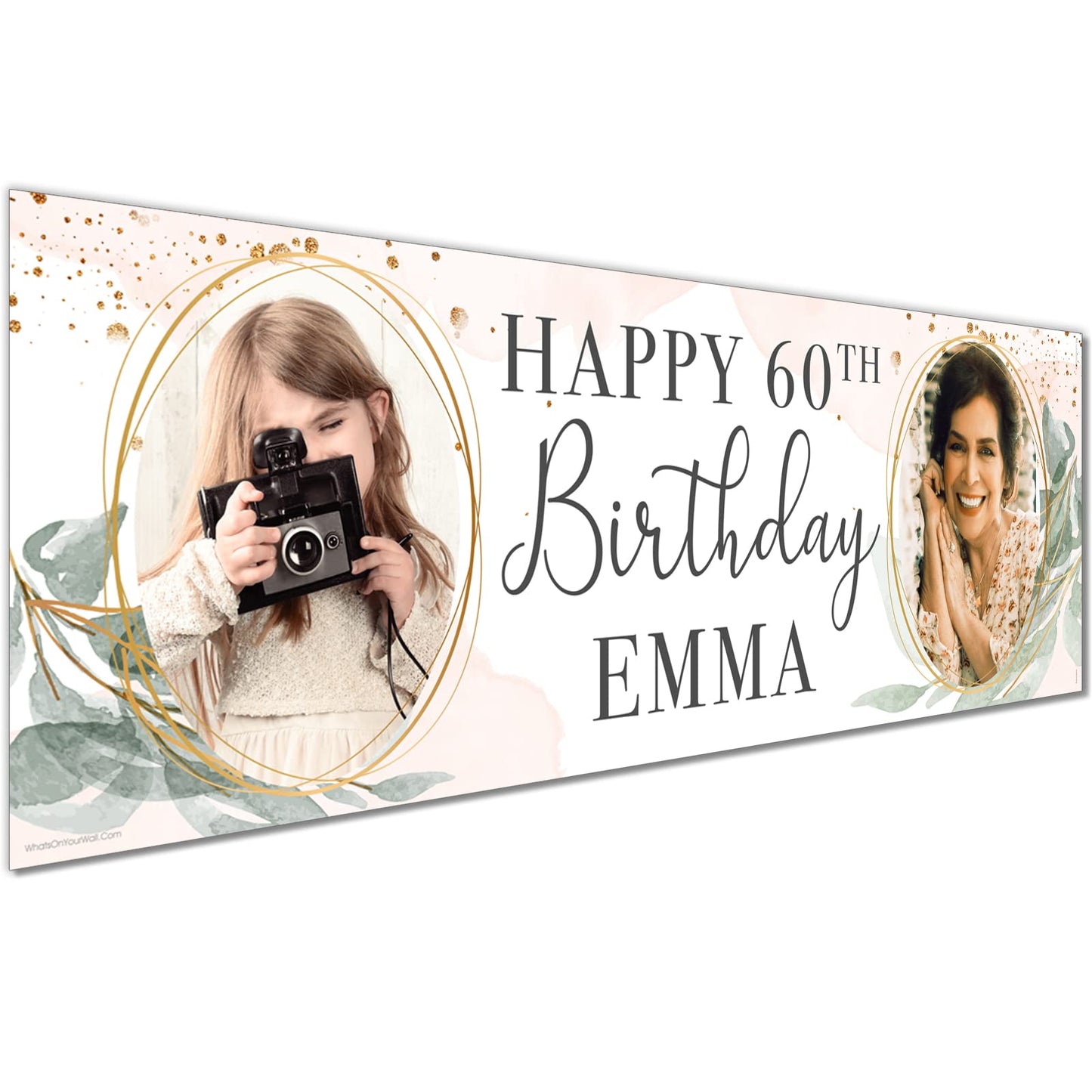 Personalised Birthday Banner - Celebration Theme
