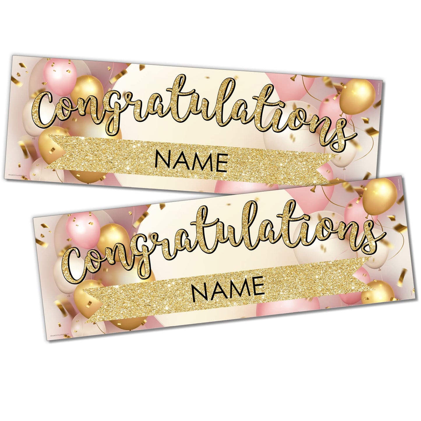 Personalised Congratulations Banner - For Every Occasion Theme