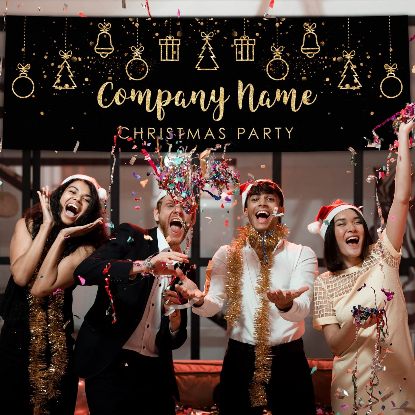 Personalised Birthday Banner - Holiday Backdrop For Theme