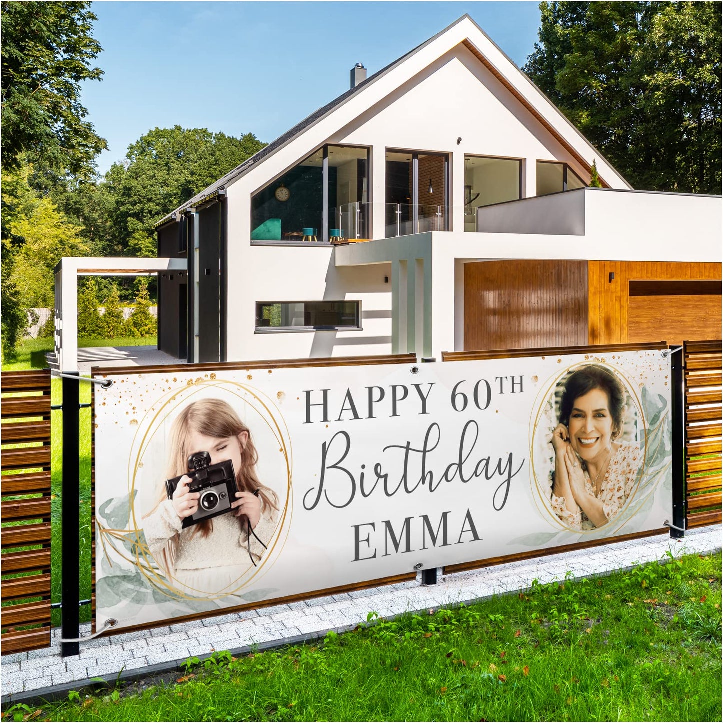 Personalised Birthday Banner - Celebration Theme