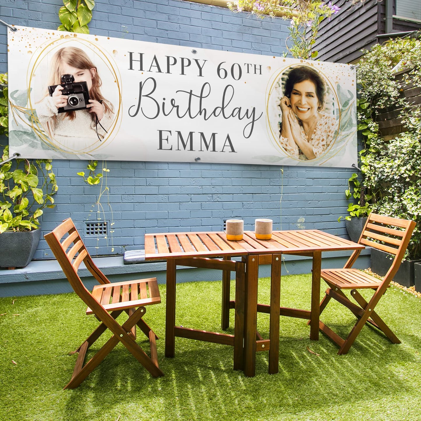 Personalised Birthday Banner - Celebration Theme